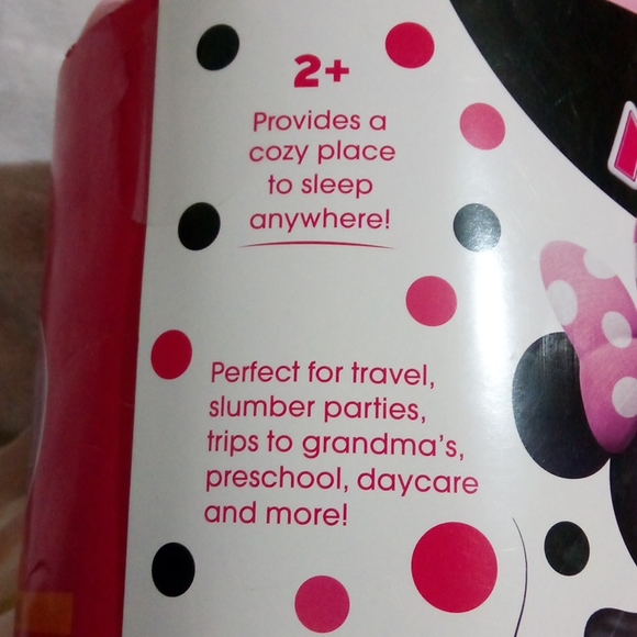 Disney Minnie Mouse Toddler Rolled Nap Mat, Sweet as Minnie NEW - Picture 6 of 10